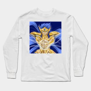 camus of aquarius in gold saint sappuri in saint seiya Long Sleeve T-Shirt